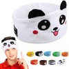 QingHong Kids Headphones Headband, Wireless Headband Headphones Kids, Headband Earphones