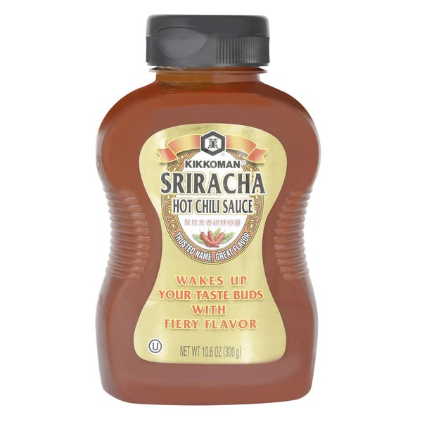 Kikkoman Hot Sriracha Chili Sauce, 10.6 Ounce