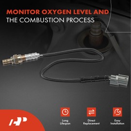 A-Premium Sensor de oxígeno O2 compatible con Acura Legend 1991-1995 NSX 1991-1999 RL 1996-2004 TL 1996-1998 Upstream