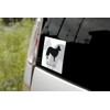 Border Collie Dog Sticker Premium Silhouette Monotone M MK-2