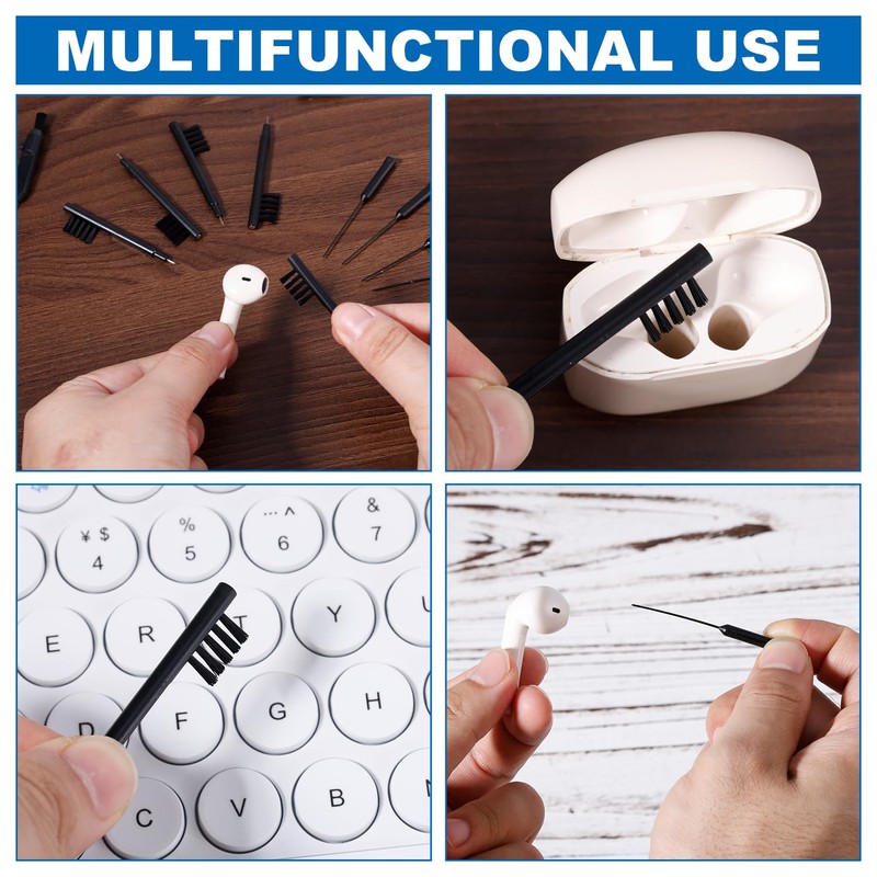 12pcs Hearing Aid Cleaning Kit, Hearing Aid Cleaning Tools Include