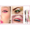 Chargenyang 12 PCS Colorful Eyebrow Pencil Eyeliner Eyebrow Lip Liner