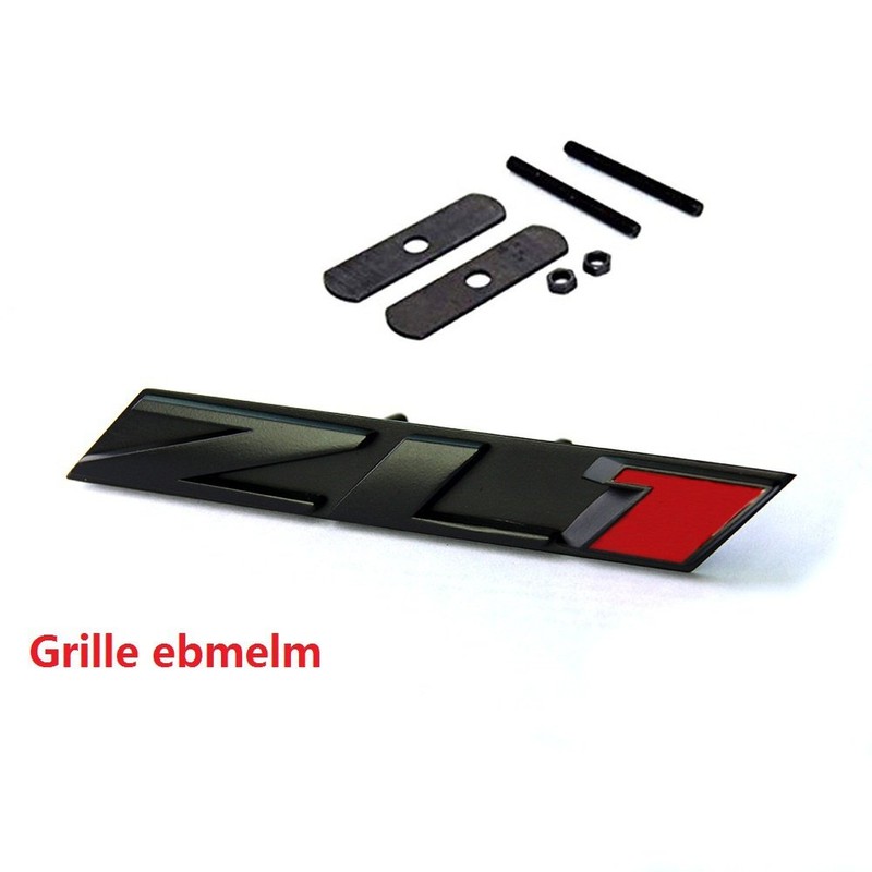 1x Grille Zl1 Emblem Badge Letter Zl1 Grill Compatible with
