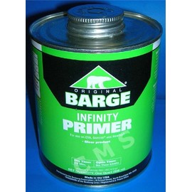 Original Barge Infinity Clear Primer by Quabaug Corp -1 Quart- for EVA, Gumlite & NewFlex