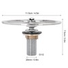 Stainless Stee High Pressure Glass Rinser Automatic Cup Rinser Washer