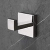 Aothpher 304 Stainless Steel Chrome Finished Towel Hook，Modern Chrome Towel
