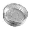 50PCS 9 Inch Disposable Aluminum Foil Plates Round Tin Foil