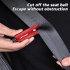 FFWTPY Seat Belt Cutter Car Window Breaker Shattered Glass Emergency