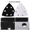 2 x Replacement Velcro Protective Pad for Delta Sander, Sanding