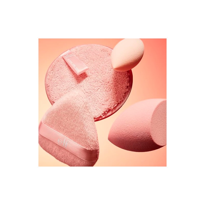 e.l.f. Cosmetics Sponge On Sponge Off 4 Esponjas de Maquillaje