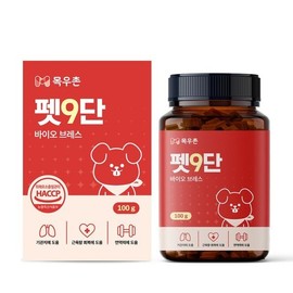 Moguchon Pet 9-dan Dog Bronchial Nutritional Supplement / 목우촌 펫 9단 강아지 기관지 영양제