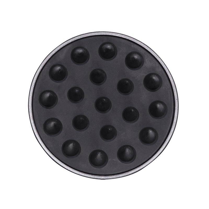 Esha Girl Soft Silicone Scalp & Head Massager Black