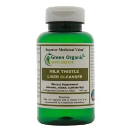 Green Organic Cardo Mariano Limpiador Hígado 90 Cápsulas
