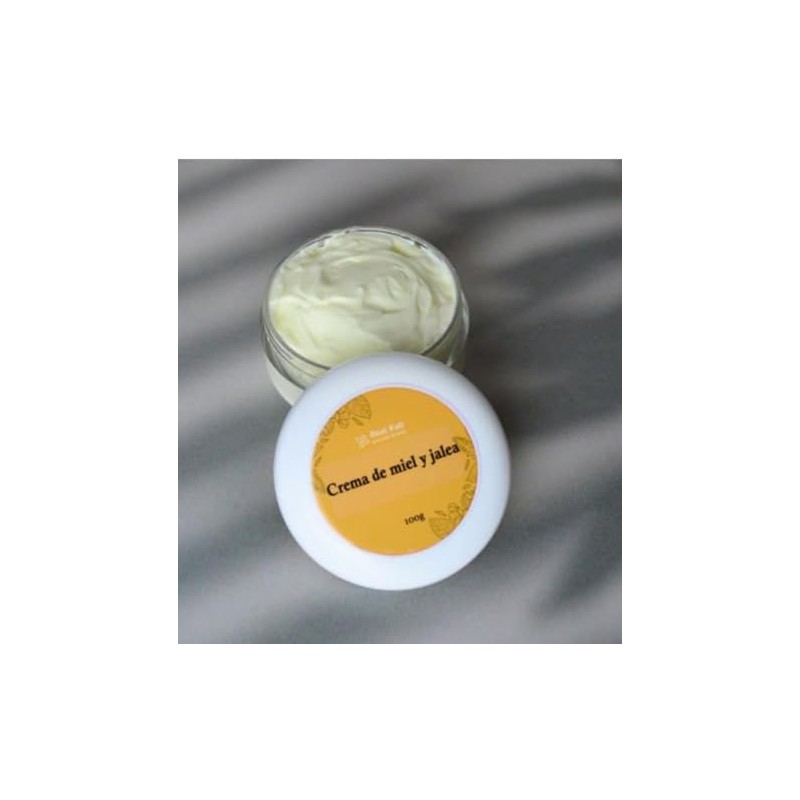 Crema de Miel y Jalea Real, Hidratante Facial, con Extracto