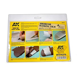 AK Interactive - Airbrushing Masking Film (2 units size A4)