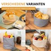 Westmark Brottasche Oval – Stoff-Brotkorb für Brot, Brötchen, Gebäck &