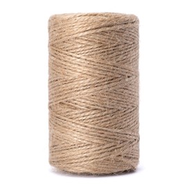 Naturell Jute Twine Various Sizes from 1 mm - 6 mm Large Selection 100 m 2250 m Roll Jute String for Packing, Gifts for Crafts, Floristry and Decor