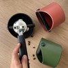 Coffee Knock Box, 4.6 in, Barista Style Espresso Grounds Knock