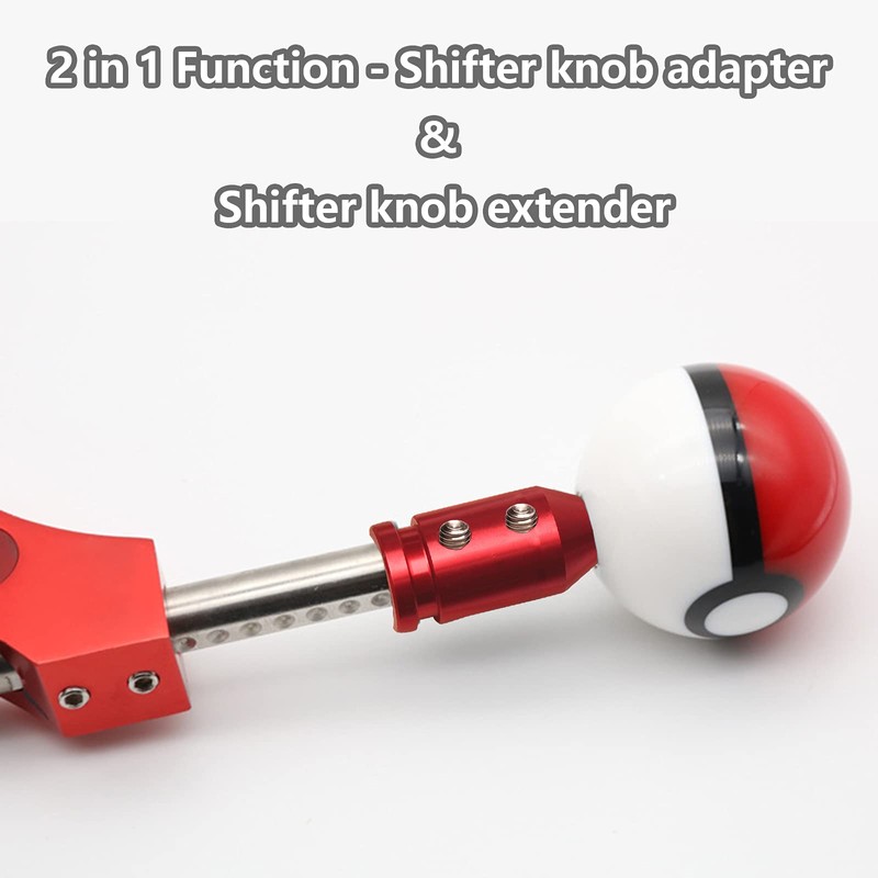 Monrand Shift Knob Shifter Adapter Universal Car Shift Knob Adapter
