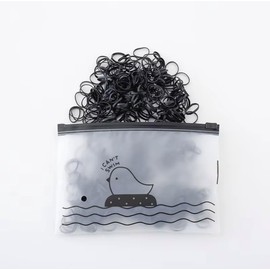 1000 Piezas de Ligas Elásticas para Cabello Cintas Lazos de Gomas para Pelo de Niñas Accesorios de Alta Calidad para Peinados, Colección de Colores Variados Ideal para Uso Diario, Fiestas y Regalos Lazos de Pelo para Niñas & Adultos (Negro, 1000pz)