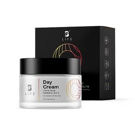 Crema Facial de Día Hidratante de 90 ml. Adicionada con Vitamina E, Ácido Hialurónico y Niacinamida, Skincare Facial Antiarrugas. Day Cream B Life.