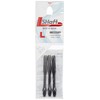 L-Style Dart Shafts: Durable Plastic Dart Shafts - Black Slim