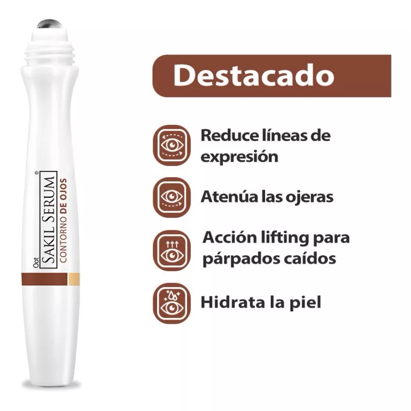 Dermix Oot Sakil Serum , Contorno De Ojos, Ácido Hialurónico
