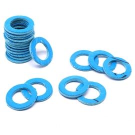 SWZHAI 20pcs Lower Unit Drain Plug Gaskets 3/8"-16 Oil Drain Plug Gasket Drain Screw Washer Replacement for Mercury Mariner Outboard Motor Mercruiser Evinude Outdrive