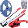 MYFAMIREA Heavy Duty Banding Strapping Kit with Tensioner Tool, 0.55''