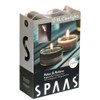 Spaas 12 Maxi Scented Tealights in Transparent Clear Cup, ±