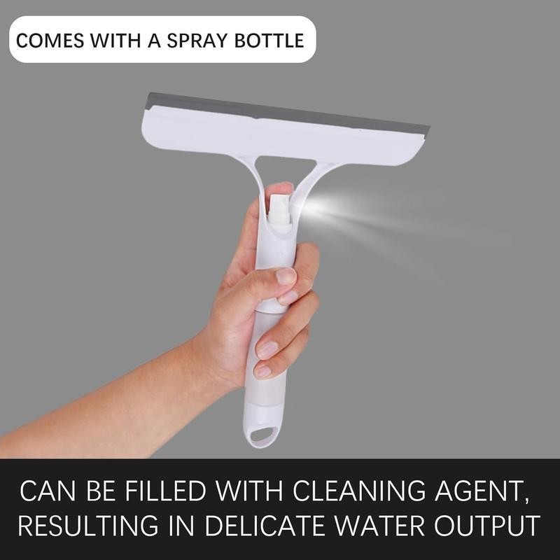 3 in 1 Window Cleaning Scraper, Window Squeegee, Easy ToClean