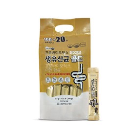 Lacton 서울약사신협 락토온 프로바이오틱스 생유산균 골드 120포 Seoul Pharmacists Cooperative Lacton Probiotics Live Lactobacillus Gold 120 Packs