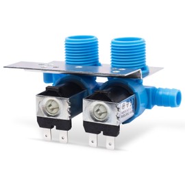 [2025 Upgraded] BlueStars 285805 Washer Water Inlet Valve with Mounting Bracket - Fit Whirlpool Kenmore Kitchen Aid - Replaces 292197 3349451 3354565 AP3094541 KAWS850JQ4 LSQ8243HQ0 7MLSC9545JQ2