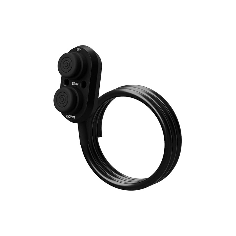 T-H Marine TTC-1-DP Push Button Transom Trim Switch, Black