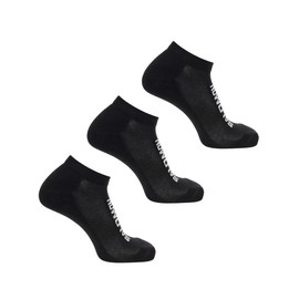 [サロモン] ソックス 靴下 3足セット EVERYDAY LOW 3-PACK (エブリデイ ロウ 3パック) BLACK/BLACK/BLACK M