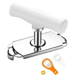 cersaty® can opener, jar opener, lid opener, twist off screw cap opener for opening 1 to 4 inch bottle for family/picnic/business/with 2 corkscrews