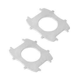 304 Stainless Steel Faucet Aerator Key for M22, M24 Recessed Aerator with Gear, Faucet Aerator Removal Tool (2 pack）