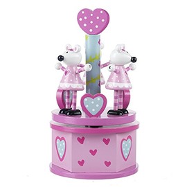 Pink Mouse Music Carousel