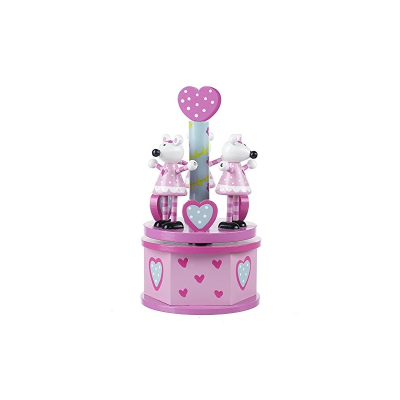 Pink Mouse Music Carousel