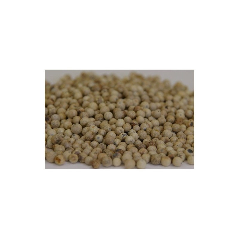 VOXSPICE Organic White Pepper Hole (Bag), 1.2 oz (35 g)