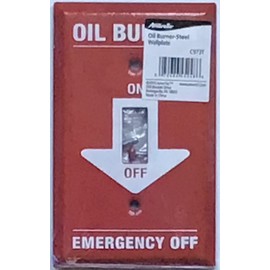 Oil Burner Emergency Shut-Off Switch Cover