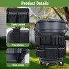Speqerk Trash Can Caddy Bags Fit 32-55 Gallon Garbage Bin,