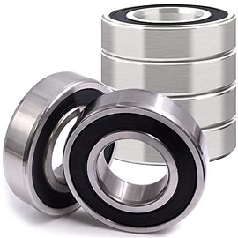 HD Switch - 6 Pack - B98 fits Swisher Mowers Blade Spindle Rebuild Bearing w/ C3 Upgrade & High Temp Grease Lawn Mowers