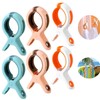 Pack of 6 Towel Clips for Beach Loungers, Beach Towel