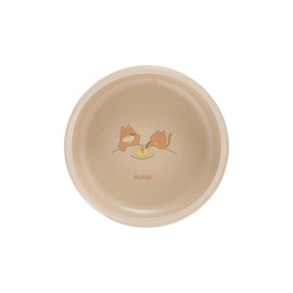 Richell Tri Easy to Scoop Bowl, Medium, 1 Pack, 14.1 fl oz (410 ml), Approx. 12 Months