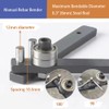 Manual Rebar Bender Small Pipe Bender Hand Rebar Bender Desktop