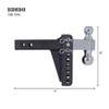 Trailer Valet Blackout Adjustable Drop Hitch – 14,000 lb Capacity