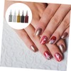 Healeved 5pcs Glitter for Nail Art Dazzling Nail Decoration Unique