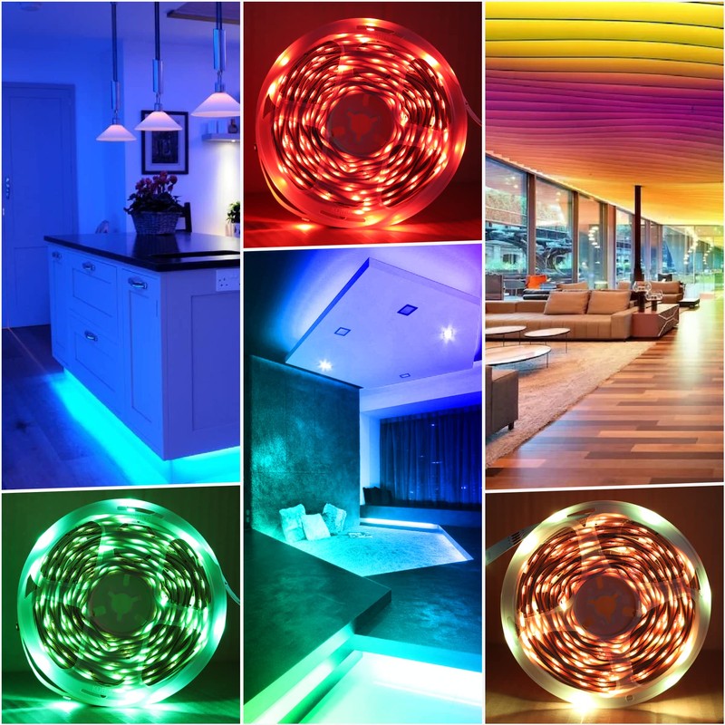 LED Strip 30 m RGB LED Strip with Bluetooth App
