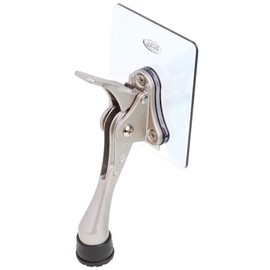 T TORTO9 Adhesive Door Stopper with Bracket Stickers - No Drilling or Tools Required, Fits All Door Types, Heavy Duty KickDown Door Holder